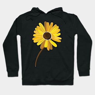 Flora Vignette: Yellow(Golden) Daisy Hoodie